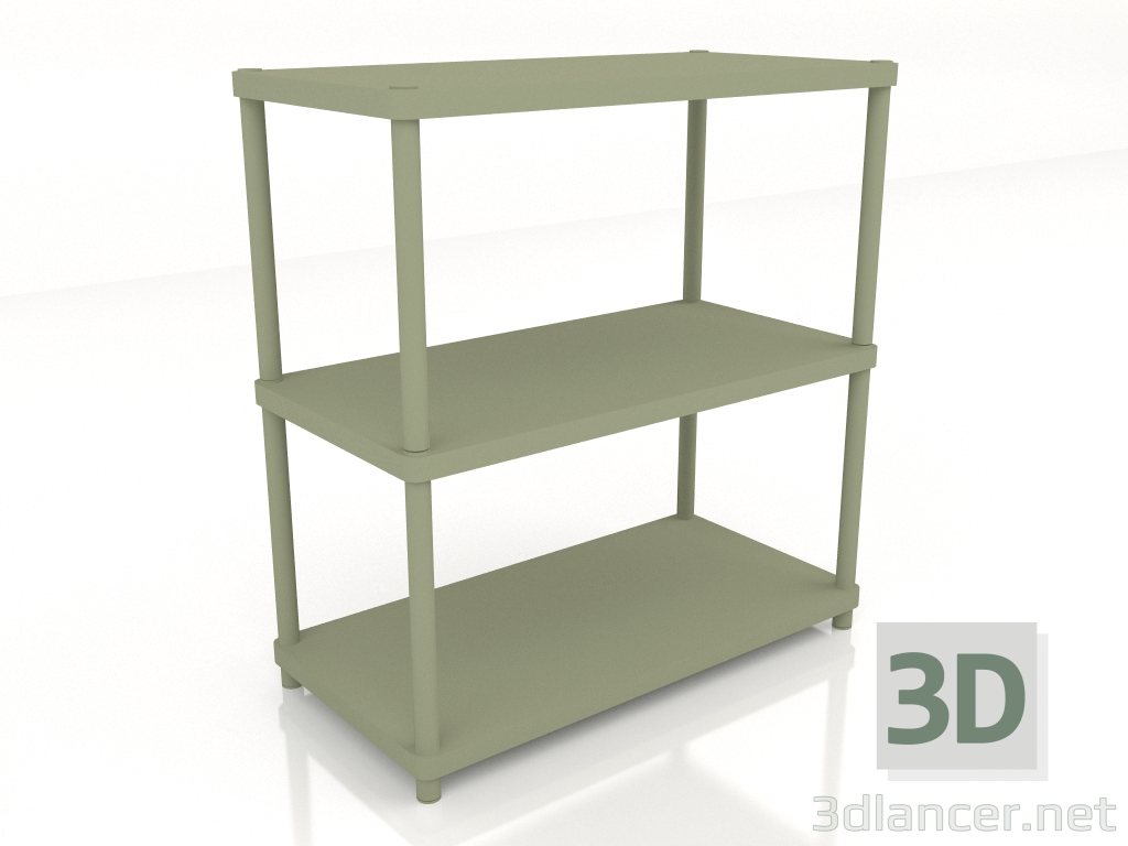 modello 3D Libreria Stilt SIR2 (800x400x867) - anteprima