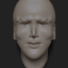 modèle 3D Visage - preview