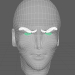 modèle 3D Visage - preview