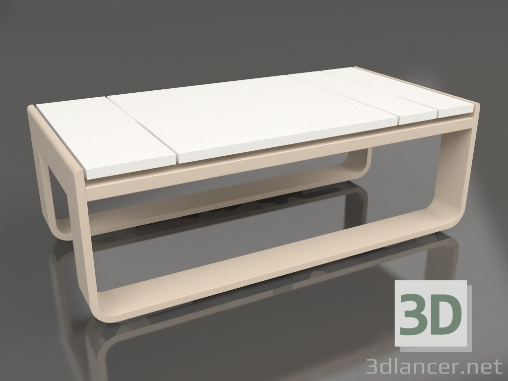 3d модель Бічний стіл 35 (DEKTON Zenith, Sand) – превью