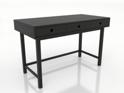 Writing desk 1 1200 X 600 mm (black RAL 9005)