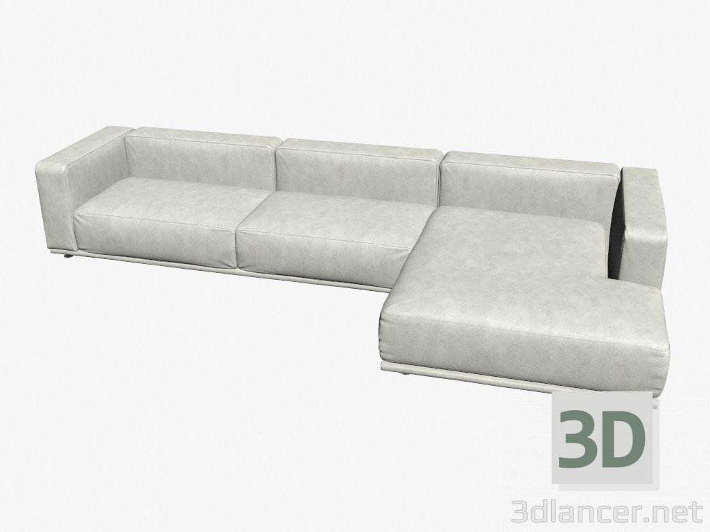 3d model Sofás modulares Beverly - vista previa