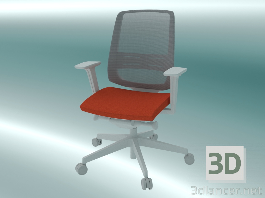 3d model Sillón (250SFL P61, soporte lumbar B) - vista previa