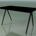 3D Modell Rechteckiger Tisch 5408 (H 74 - 79x139 cm, Laminat Fenix F02, V44) - Vorschau