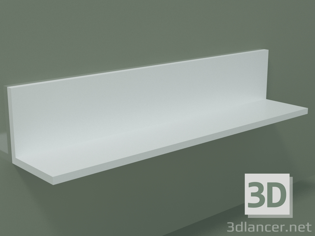 3d model Balda (90U20002, Glacier White C01, L 60, P 12, H 12 cm) - vista previa