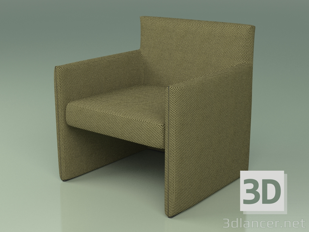 3d model Silla 021 (3D Net Olive) - vista previa