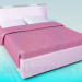 modello 3D Letto - anteprima