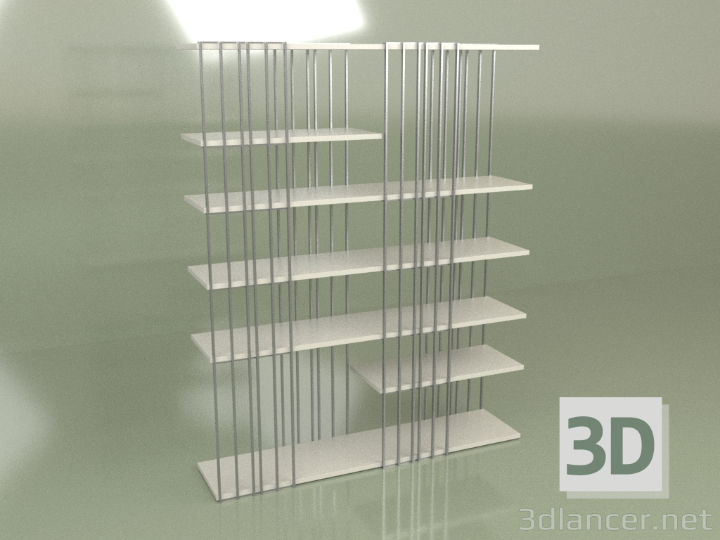 Modelo 3d Rack GL 117 (Cinza) - preview