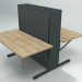 3D Modell Arbeitstisch Flow FLW24 (1400x1700) - Vorschau