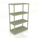 modello 3D Libreria Stilt SIR3 (800x400x1264) - anteprima