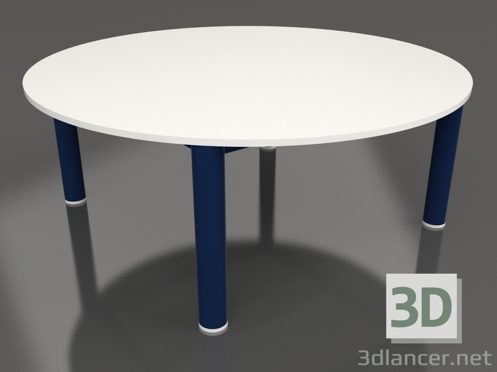 3d модель Стіл журнальний D 90 (Night blue, DEKTON Zenith) – превью