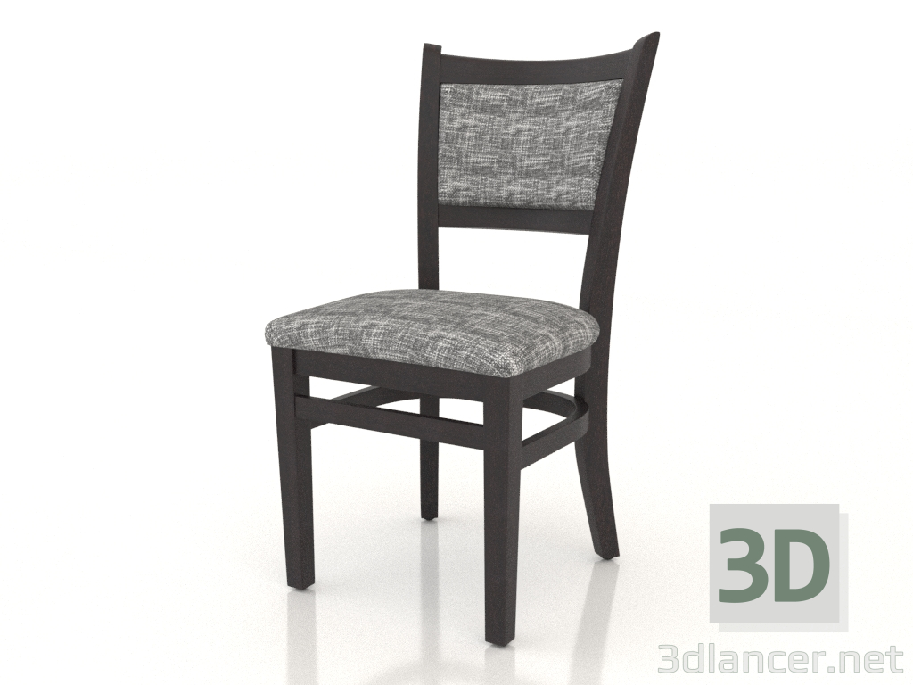 3d model Chester chair (Wenge) - preview