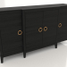 modèle 3D Commode (noir RAL 9005, option 4) - preview