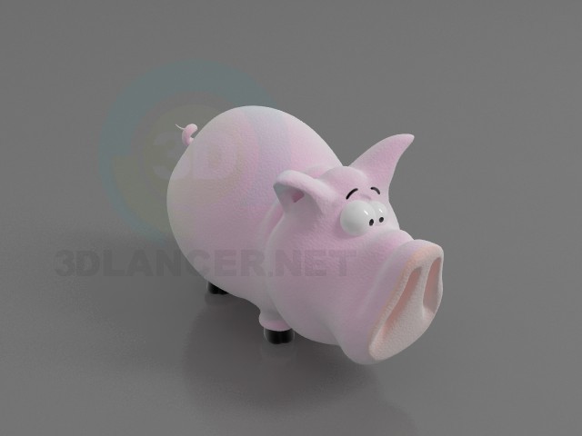 3D Modell Guinea pig - Vorschau