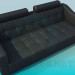 3D Modell Ledersofa - Vorschau