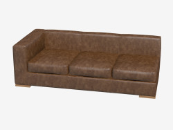 Sofa straight three-seater Boston