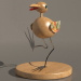 3d model Bird souvenir - preview