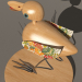 3d model Bird souvenir - preview