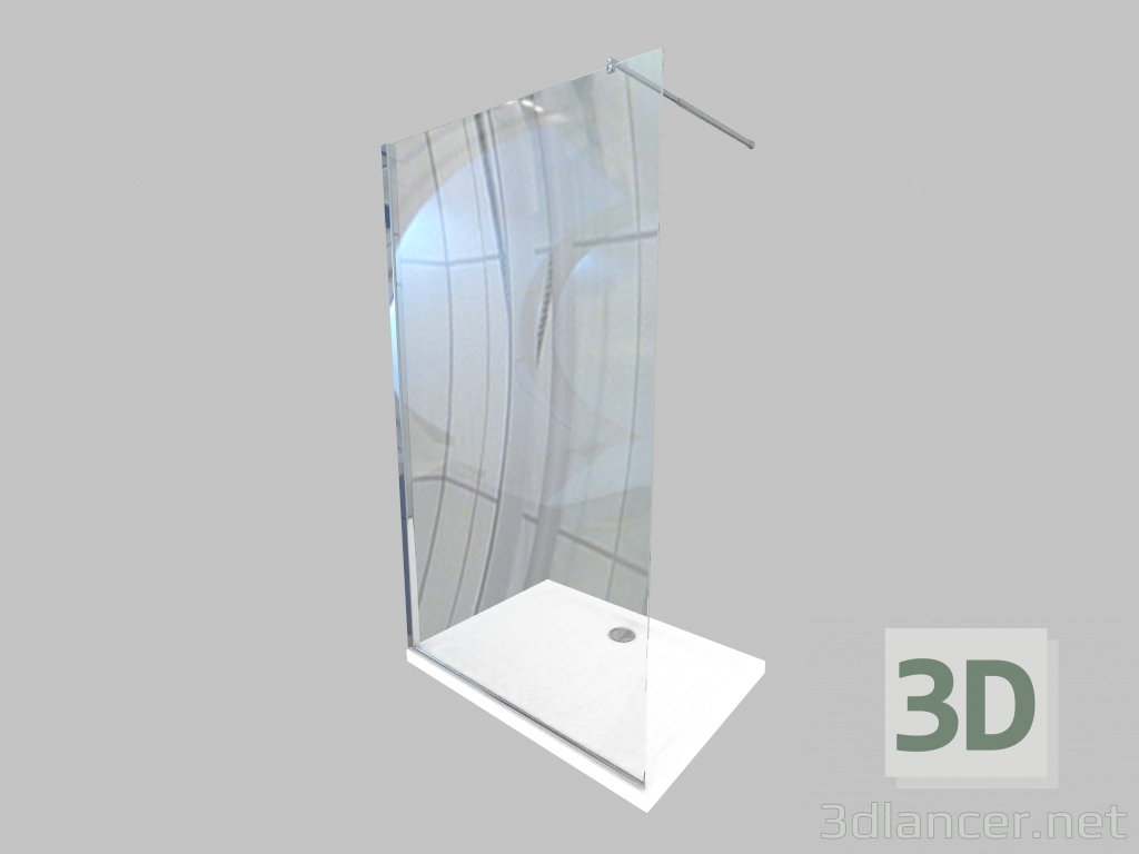 modello 3D Cab Walk-In Abelia (KTA 031P) - anteprima