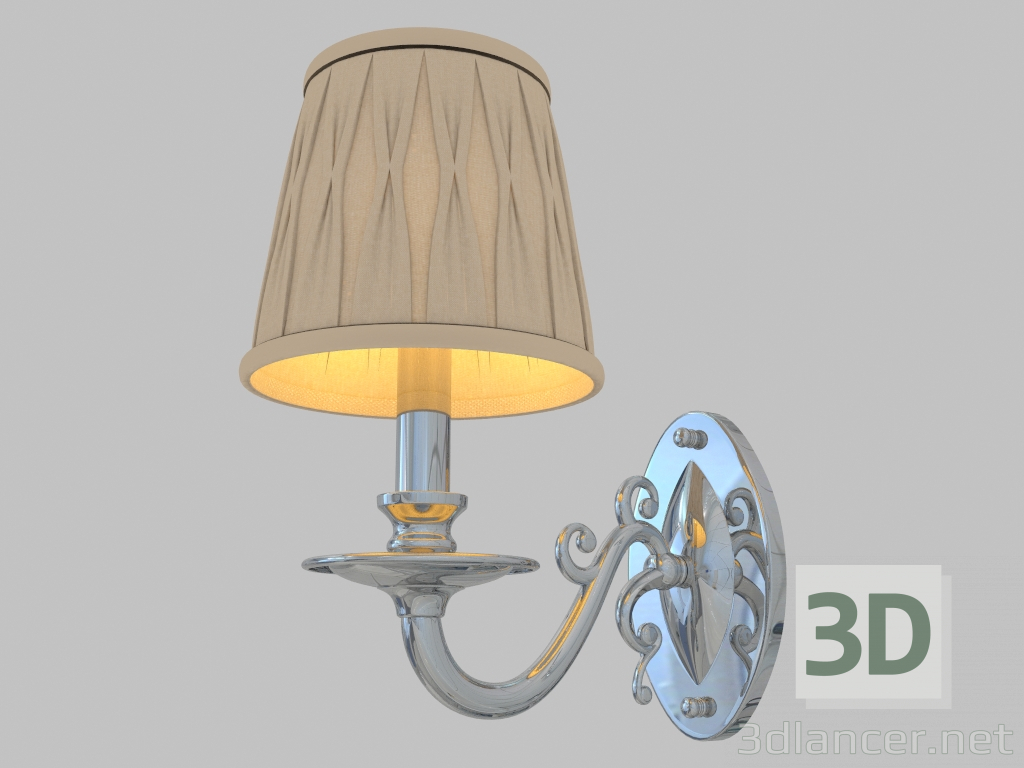 3 डी मॉडल Sconce (31001Ahhrome) - पूर्वावलोकन