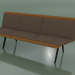 3d model Module angular triple Waiting 4514 (135 ° left, Teak effect) - preview