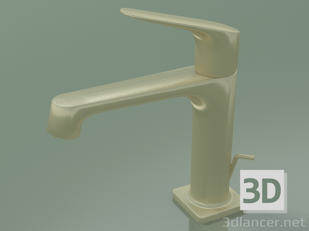 3D modeli Tek kollu lavabo bataryası 100 (34010250) - önizleme