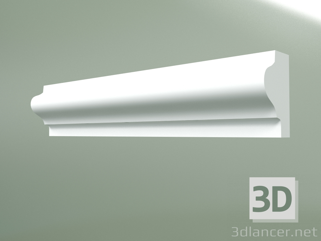 3d model Plaster molding MT176 - preview