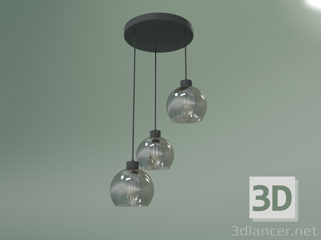 3d model Lámpara colgante 2612 Cubus Grafito - vista previa