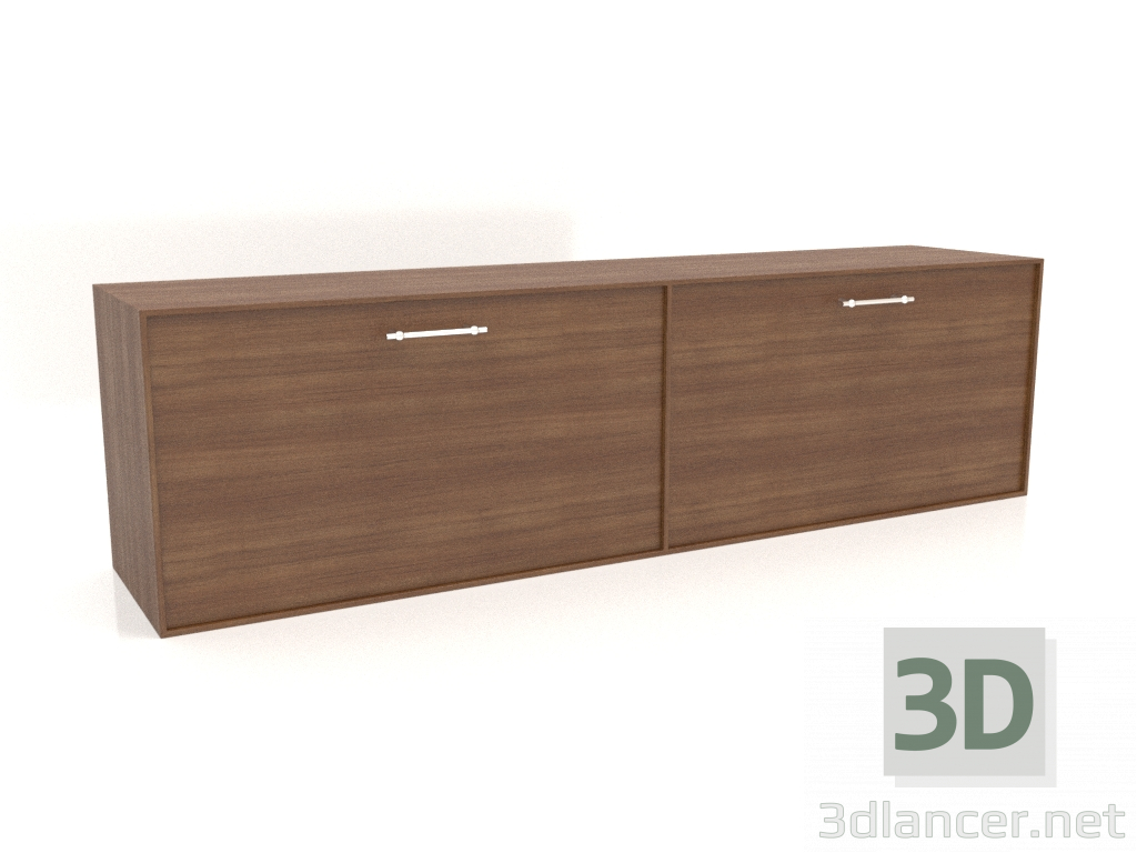 3D Modell Schrank ТМ 062 (1800x400x500, Holzbraun hell) - Vorschau