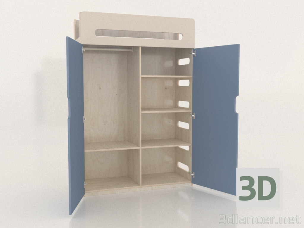 3d model Wardrobe open MOVE WA (WAMWA2) - preview