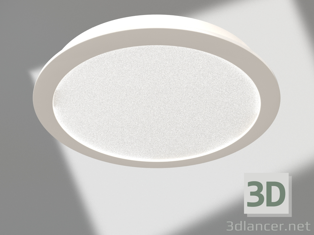 3d model Lámpara DL-BL225-24W Blanca - vista previa