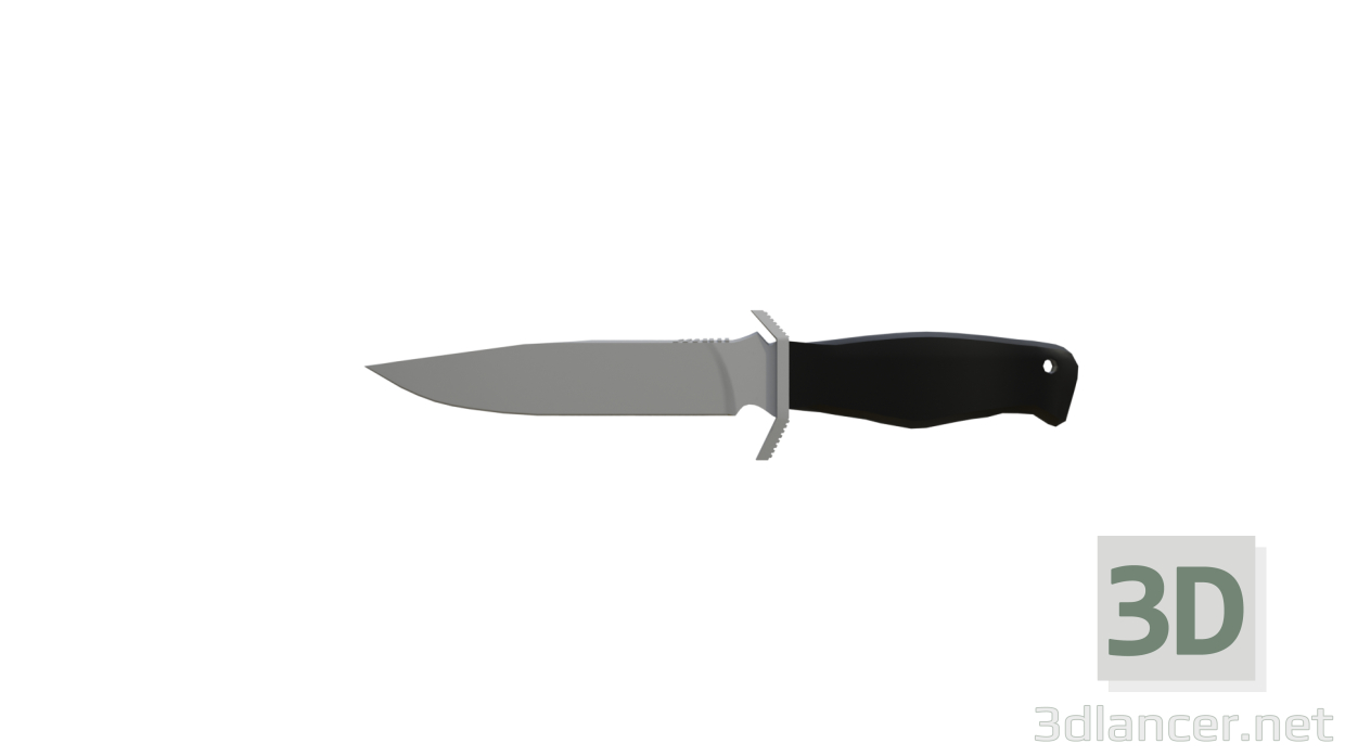 modello 3D Coltello da combattimento SMERSH-5 - anteprima