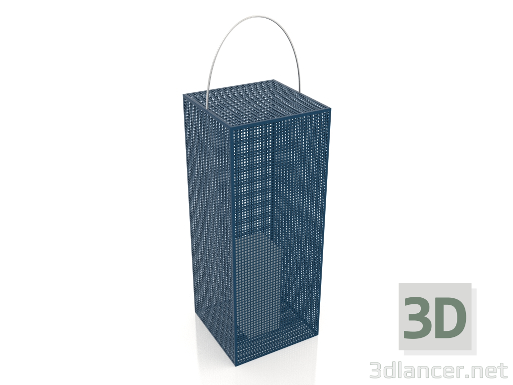 Modelo 3d Caixa de velas 4 (azul cinza) - preview