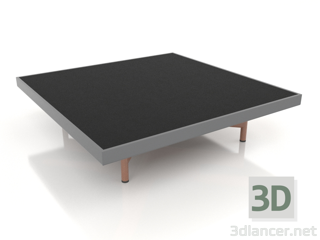 3D Modell Quadratischer Couchtisch (Anthrazit, DEKTON Domoos) - Vorschau