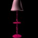 3d model floor lamp with shelf - preview