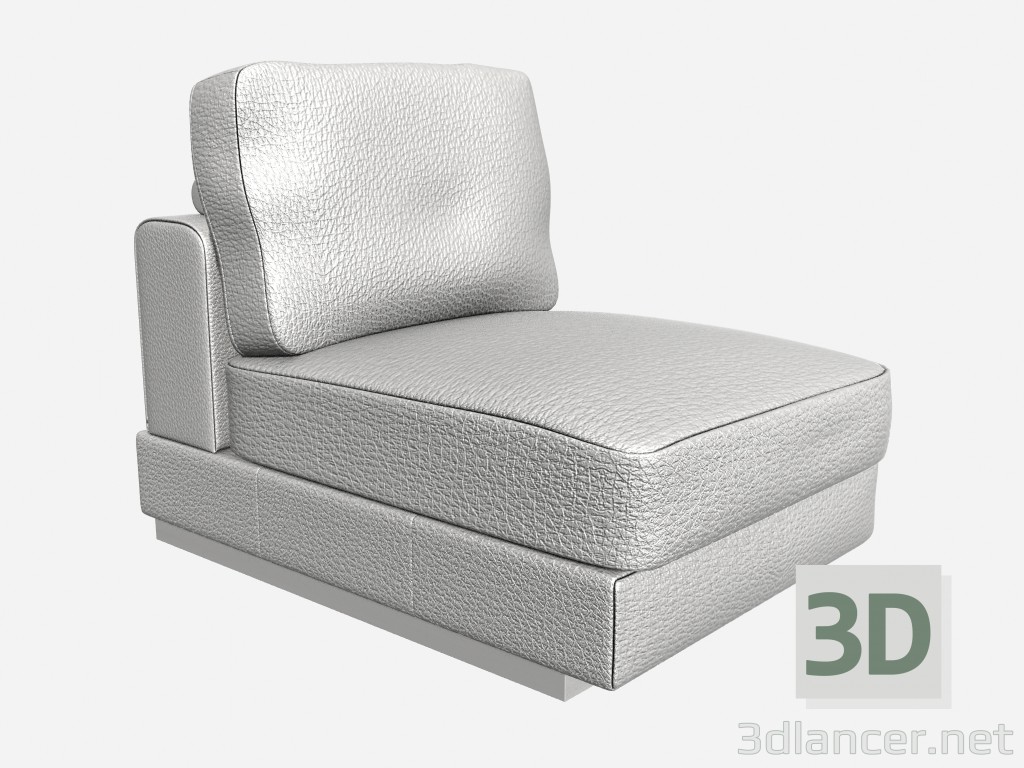 3d model Seat Albinoni average 86 cm Albinoni 1 Seat middle cm 86 - preview