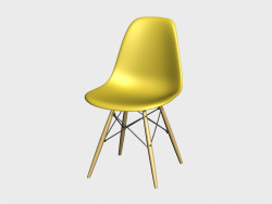 Silla Eames Plastic Side Chair DSW