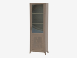 armoire porte simple avec pieds galbés VT1MOLC