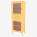 3d model The side element of the furniture wall (7231-41) - preview