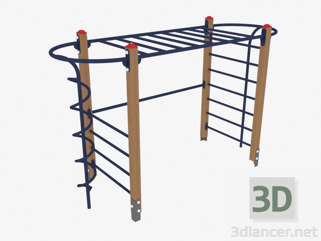 3d model Complejo de juegos para niños (7803) - vista previa