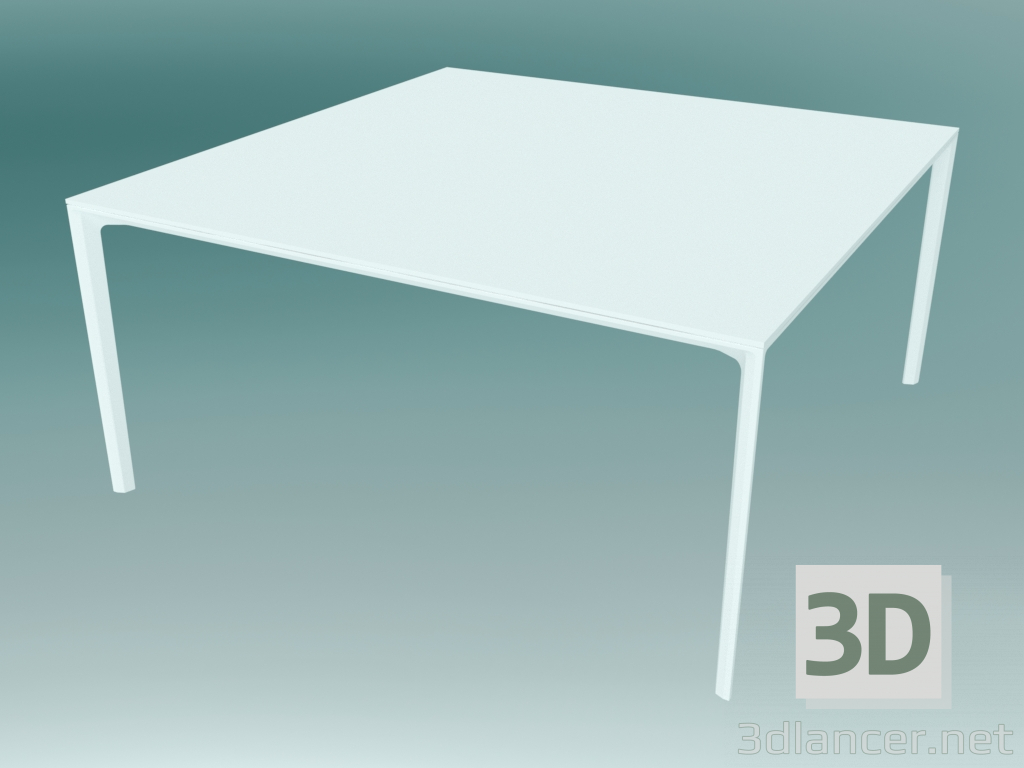 3d model Mesa de oficina ADD T (Cuadrado 160X160X74) - vista previa