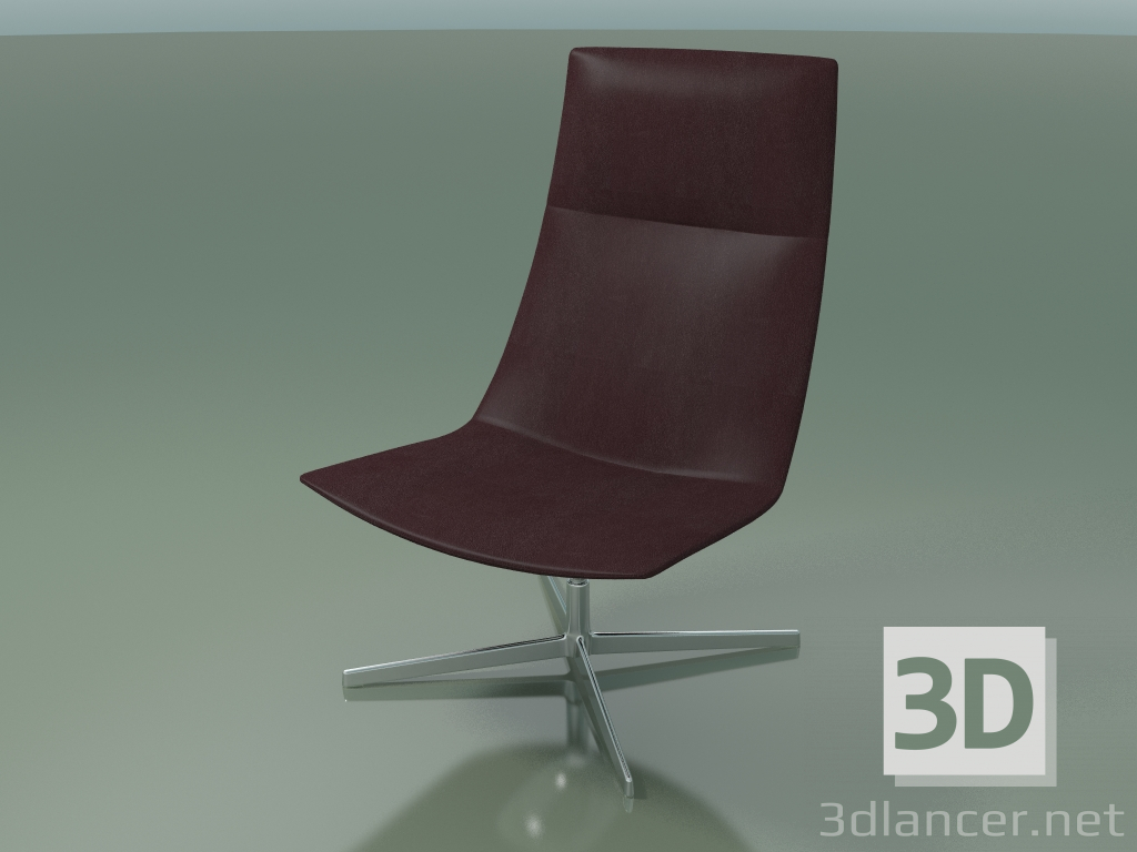 3d model Silla de descanso 2007 (4 patas, giratoria) - vista previa