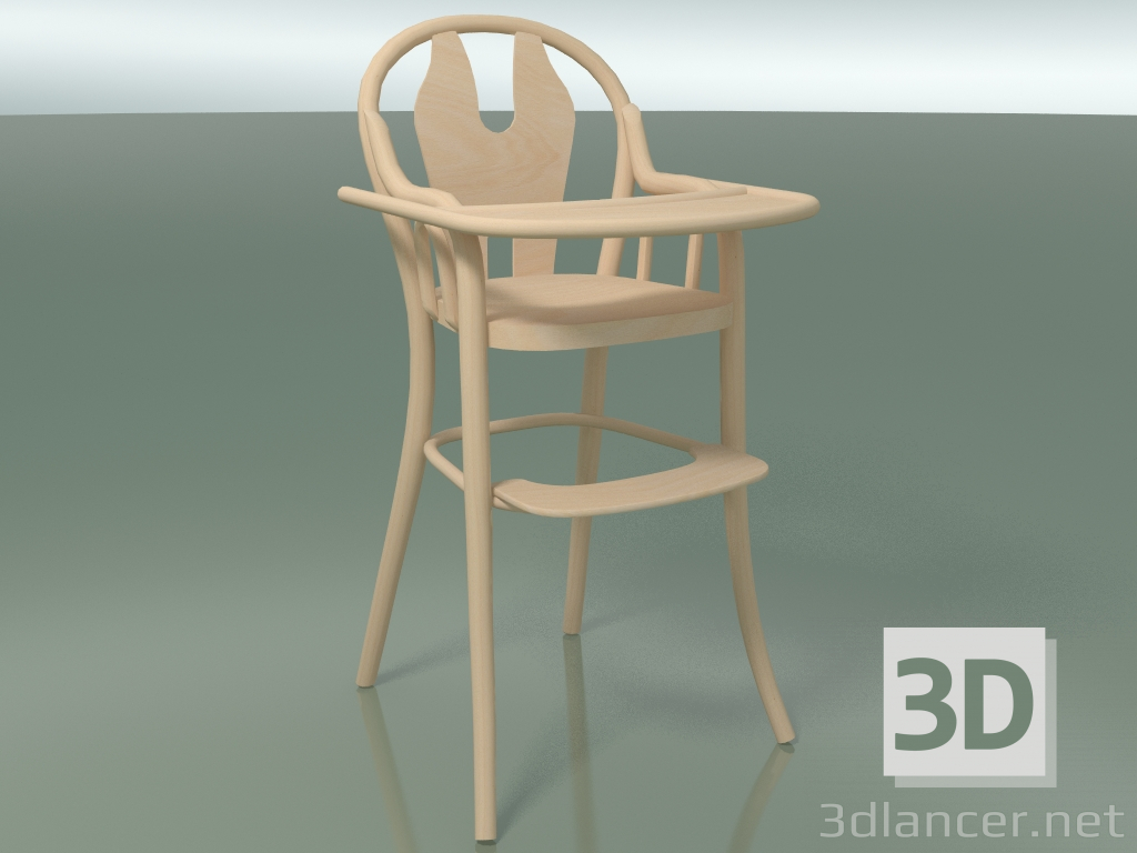 modèle 3D Chaise pour nourrir Petit (331-114) - preview