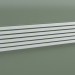 modèle 3D Radiateur horizontal RETTA (6 sections 1500 mm 40x40, blanc brillant) - preview