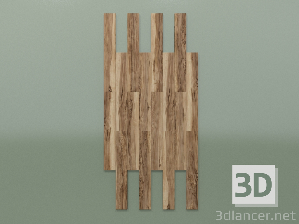 3d model Panel de madera - vista previa