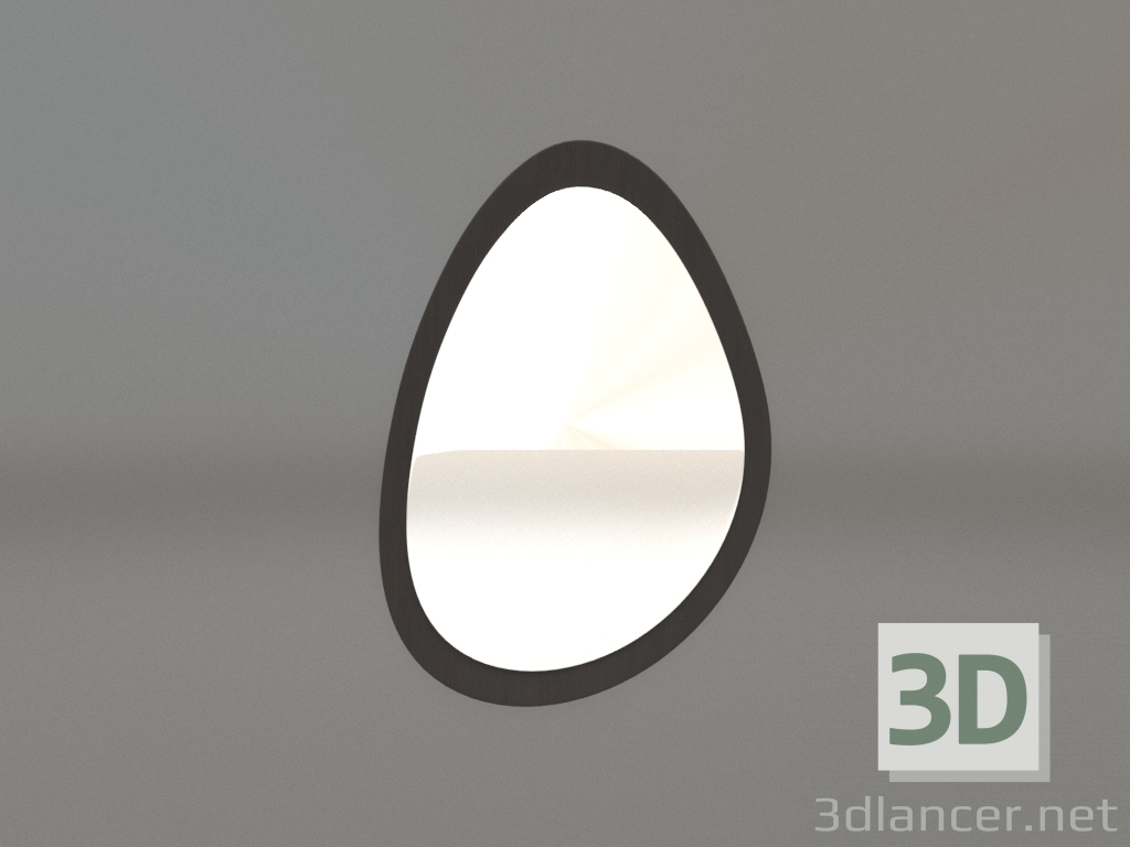 modèle 3D Miroir ZL 05 (305x440, bois marron foncé) - preview