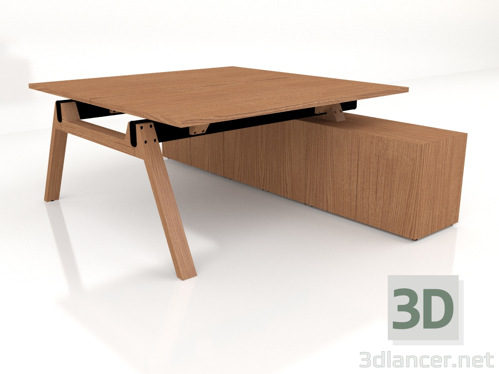 3D Modell Arbeitstisch Viga Bench V1623 (1600x2400) - Vorschau