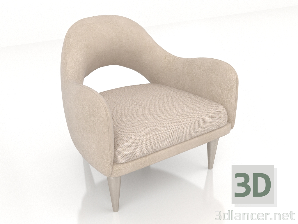 3d model Armchair (C347Р) - preview