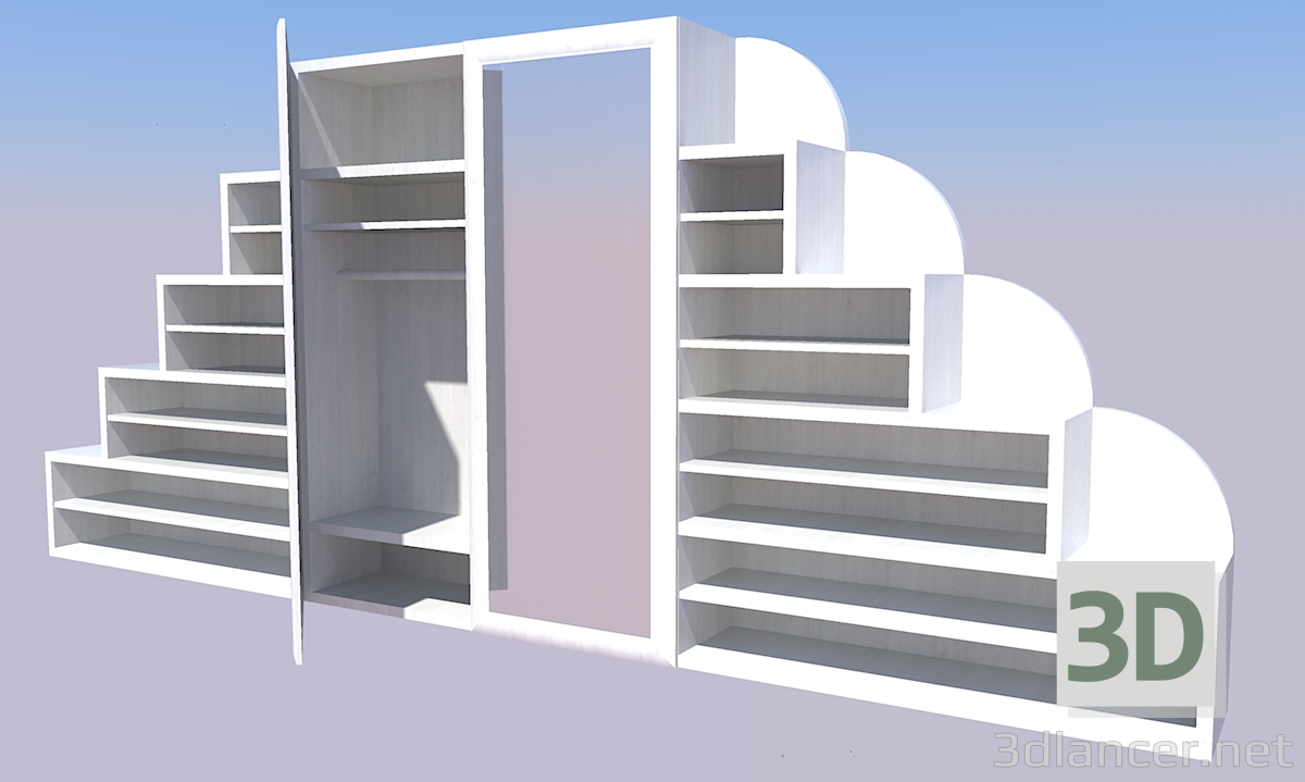 3D Modell Kabinett - Vorschau