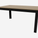 3d model Dining table (dark 160h100) - preview